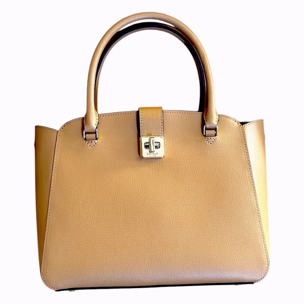 Elegant Tan Kate Spade Handbag